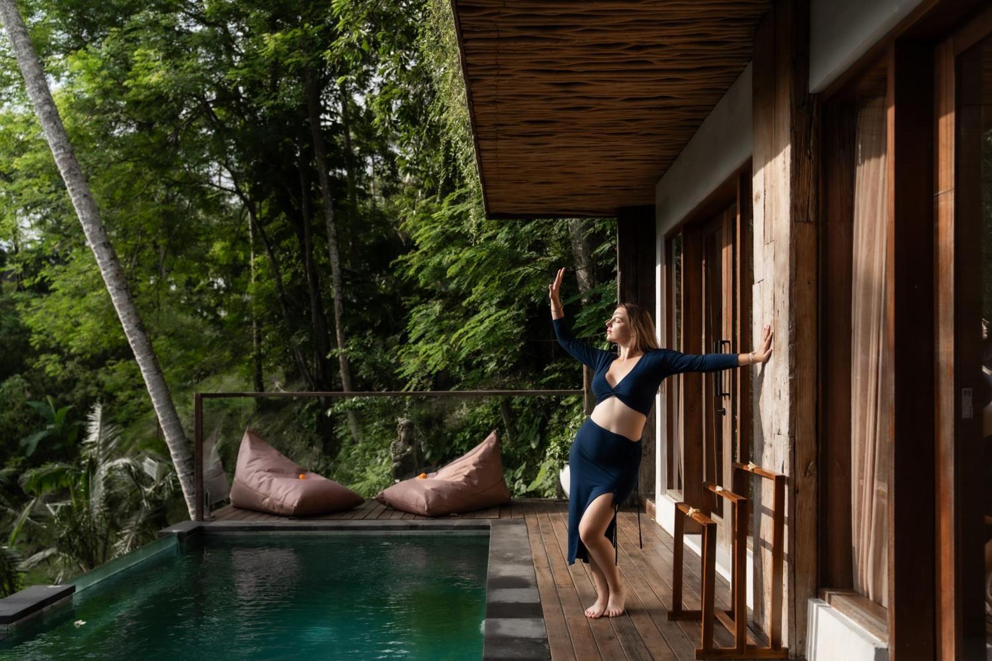 Ubud Riverside Villa Eksteriør bilde