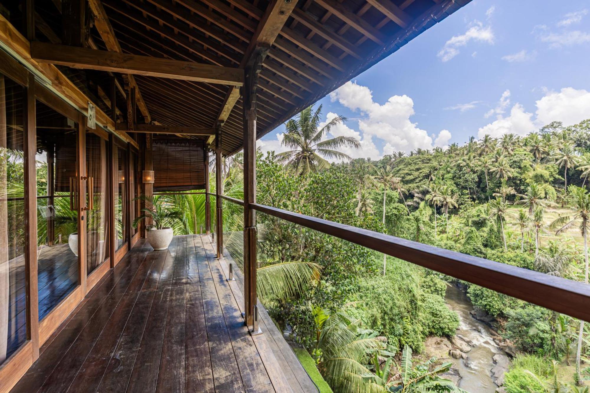 Ubud Riverside Villa Eksteriør bilde